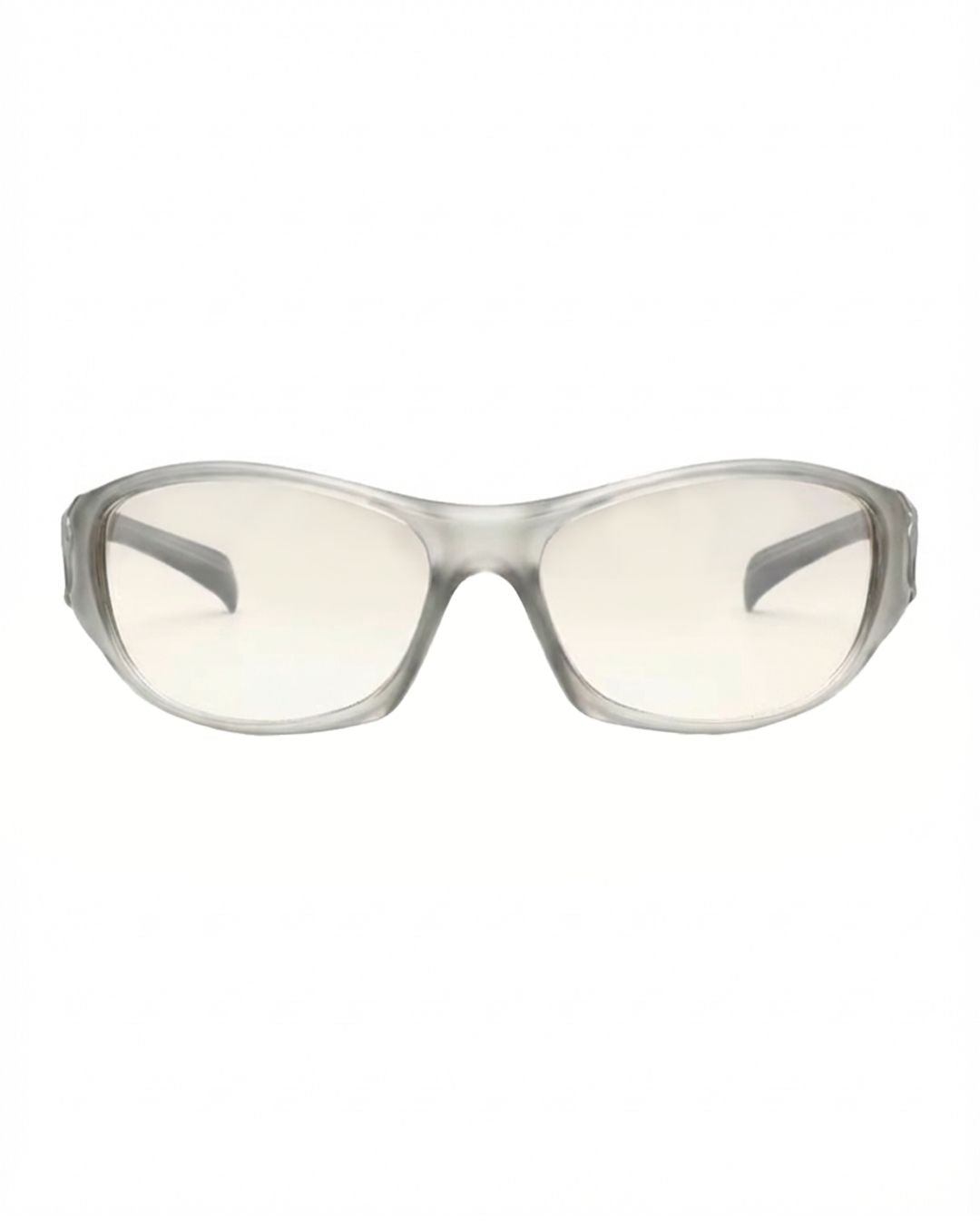 Lunette de vitesse Y2K - Galapala G003⎜PRISM - monture transparente - verres transparents - vue de face
