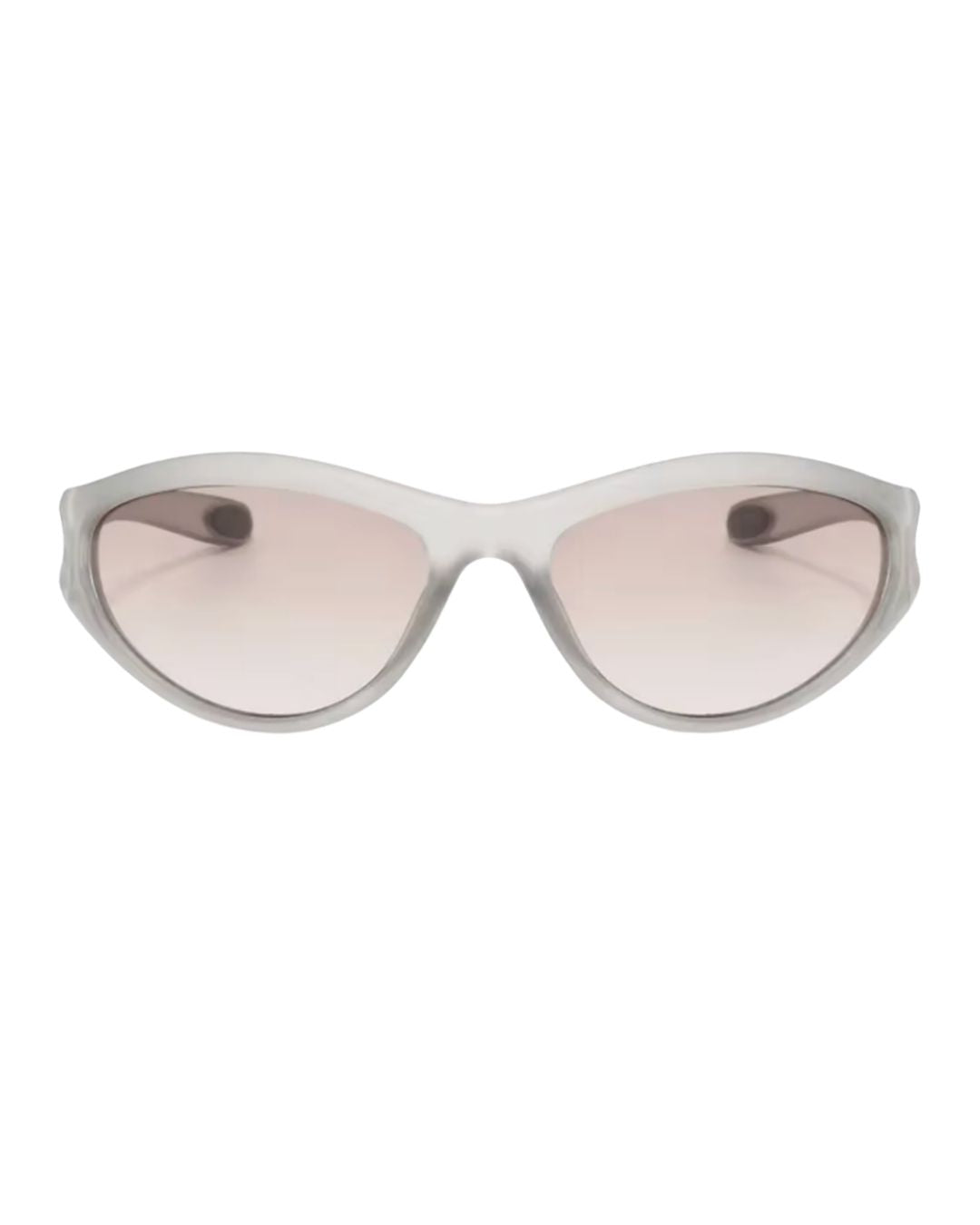 Lunette de vitesse futuriste - Galapala G004⎜NEXUS - monture transparente - verres transparents - vue de face