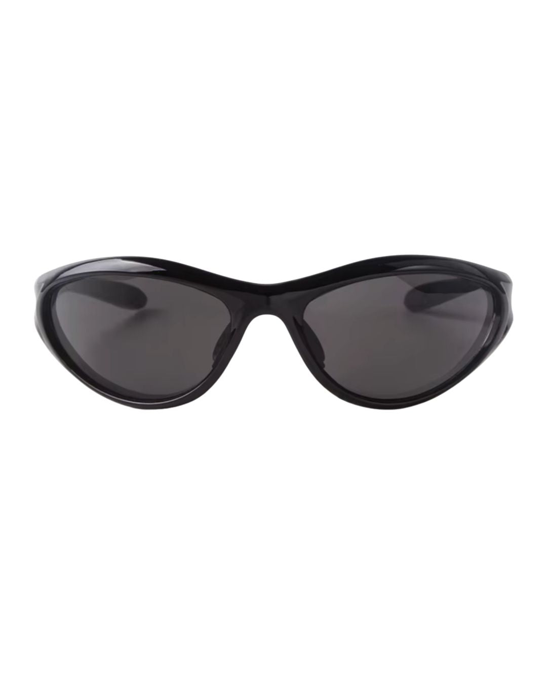 Lunette de vitesse noire - Galapala G009⎜FASEN - monture noire - verres noirs - vue de face