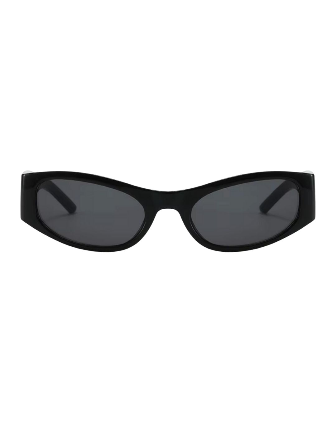 Lunette noir originale - Galapala G020⎜ATMOS - monture noire - verres noirs - vue de face